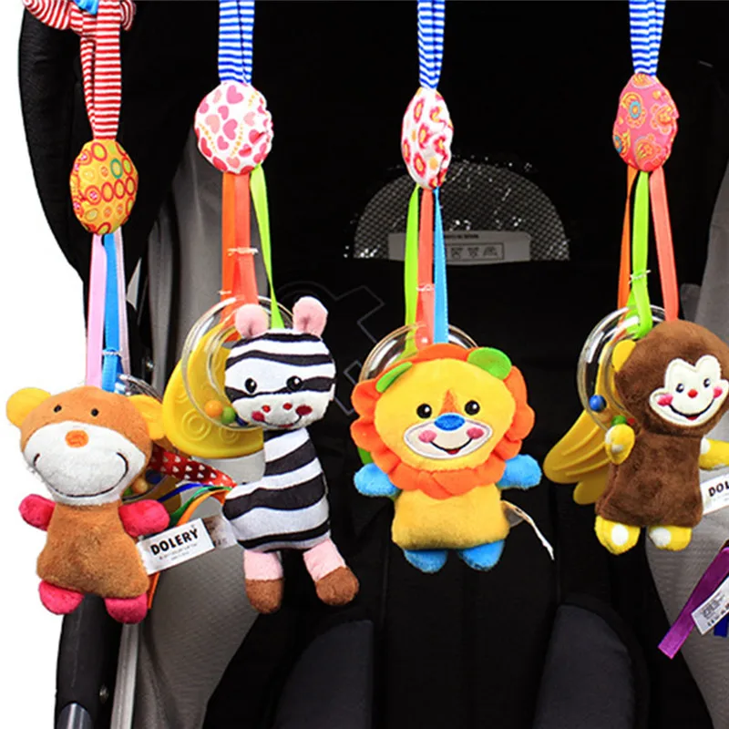 New Baby Crib Hanging Stroller Rattle Teether Toy Cute Animal Pattern Handbell Newborn Baby Development Appease Toy Shower Gifts
New Baby Crib Hanging Stroller Rattle Teether Toy Cute Animal Pattern Handbell Newborn Baby Development Appease Toy Shower Gifts