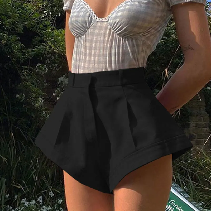 Wide Leg Pants Short Pants Solid Casual Loose Women Hot Pants Bottoms Fashion Women Shorts High Waist Sexy Beach Style
Wide Leg Pants Short Pants Solid Casual Loose Women Hot Pants Bottoms Fashion Women Shorts High Waist Sexy Beach Style