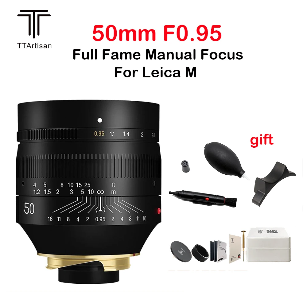 Объектив TTartisan 50 мм F0.95 с полной известностью, Большая диафрагма, ручная фокусировка для камеры Leica M Mount, Большая диафрагма M9 M10 50, объектив кам...
Объектив TTartisan 50 мм F0.95 с полной известностью, Большая диафрагма, ручная фокусировка для камеры Leica M Mount, Большая диафрагма M9 M10 50, объектив кам...