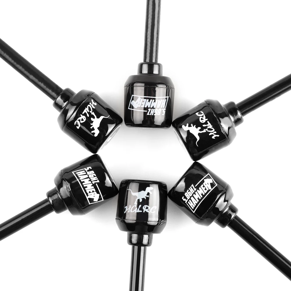 HGLRC Long Range Hammer Mini RHCP LHCP 2.5dBi Super Mini 5.8G 135mm FPV Antenna for FPV Racing Freestyle Drones Kit Accessories
HGLRC Long Range Hammer Mini RHCP LHCP 2.5dBi Super Mini 5.8G 135mm FPV Antenna for FPV Racing Freestyle Drones Kit Accessories