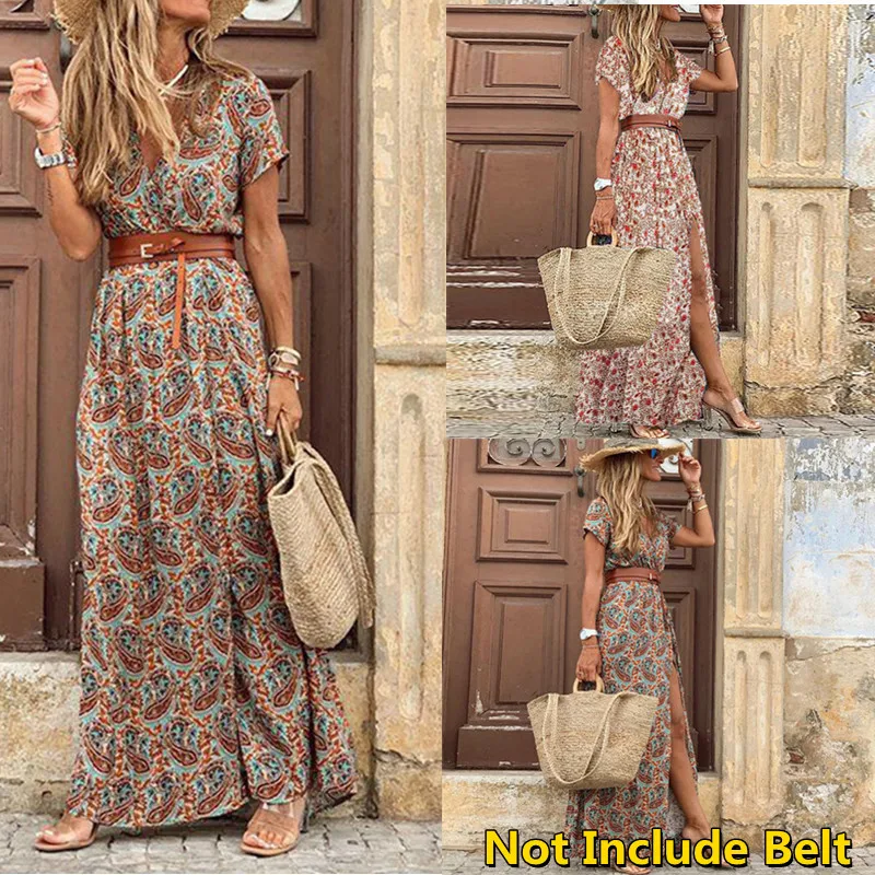 Helisopus богемное платье с v-образным вырезом и цветочным рисунком, с разрезом, с короткими рукавами, цветочный праздничный женский сарафан, пов...
Helisopus богемное платье с v-образным вырезом и цветочным рисунком, с разрезом, с короткими рукавами, цветочный праздничный женский сарафан, пов...