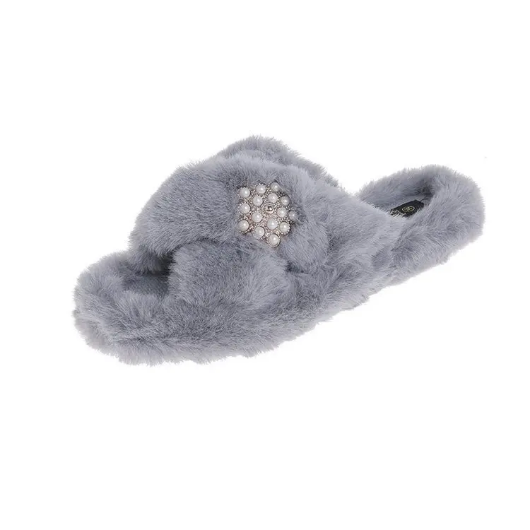 Flat Shoes Female Ladies' Slippers Fur Flip Flops Slipers Women Summer Plush 2021 PU Rubber Fabric Fretwork Basic Slides
Flat Shoes Female Ladies' Slippers Fur Flip Flops Slipers Women Summer Plush 2021 PU Rubber Fabric Fretwork Basic Slides