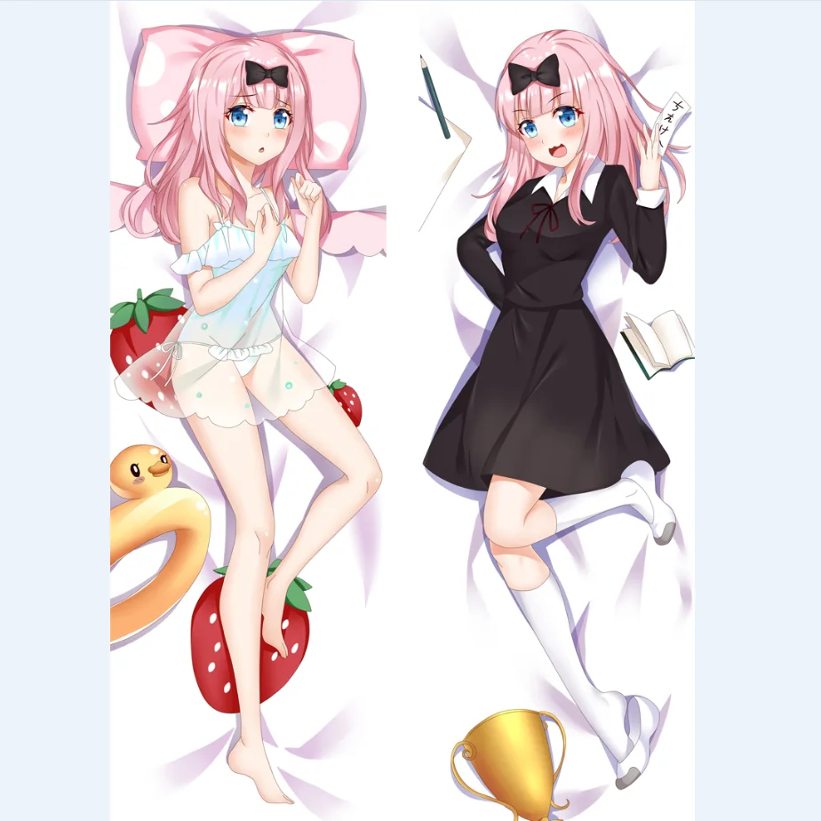 Аниме Kaguya sama Love Is War Подушка Чехол Fujiwara Chika Косплей Dakimakura мультфильм Prop костюм аксессуары
Аниме Kaguya sama Love Is War Подушка Чехол Fujiwara Chika Косплей Dakimakura мультфильм Prop костюм аксессуары