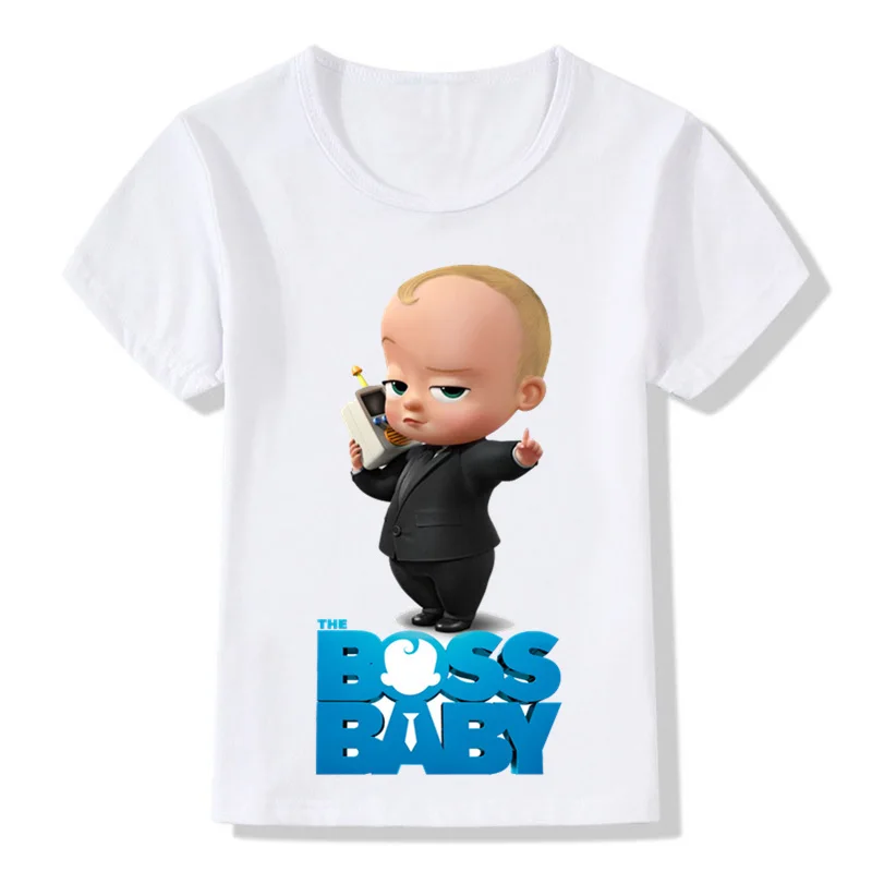 2-10 Years Children clothing The Boss Baby Print Funny T shirt Baby Girls Cartoon Short Sleeve Summer Tops kids summer clothes 
2-10 Years Children clothing The Boss Baby Print Funny T shirt Baby Girls Cartoon Short Sleeve Summer Tops kids summer clothes