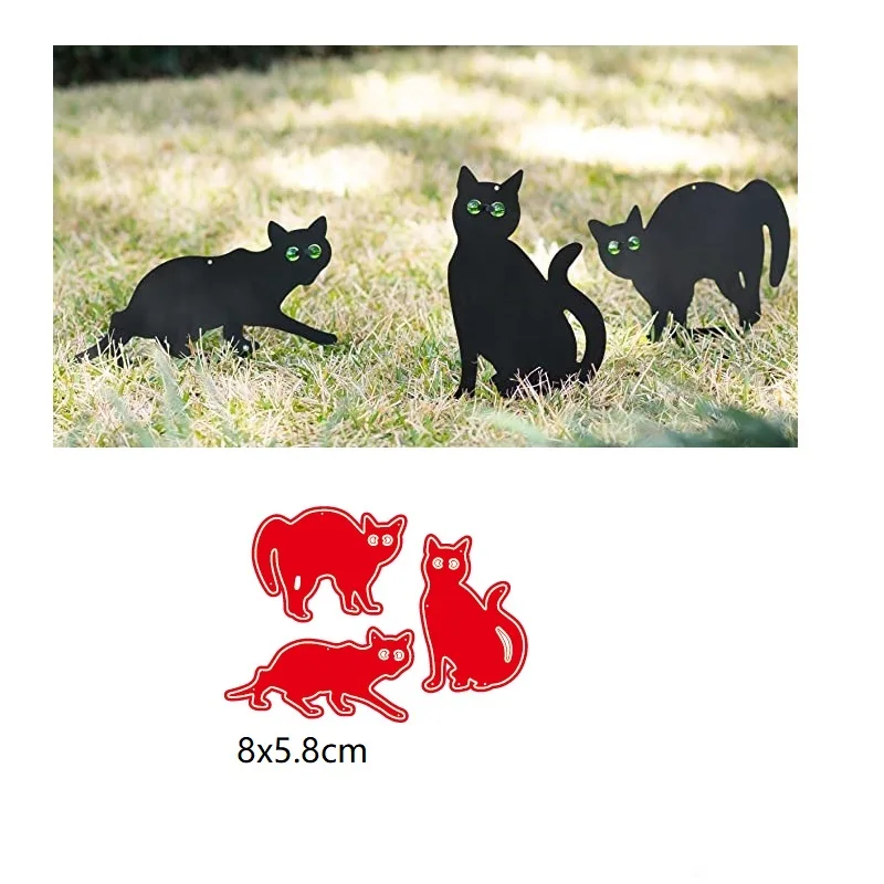 2021 New 3 Pcs Cat Frame Metal Steel Cutting Dies Stencils for Making Scrapbooking DIY Album Paper Cards Embossing Dies
2021 New 3 Pcs Cat Frame Metal Steel Cutting Dies Stencils for Making Scrapbooking DIY Album Paper Cards Embossing Dies