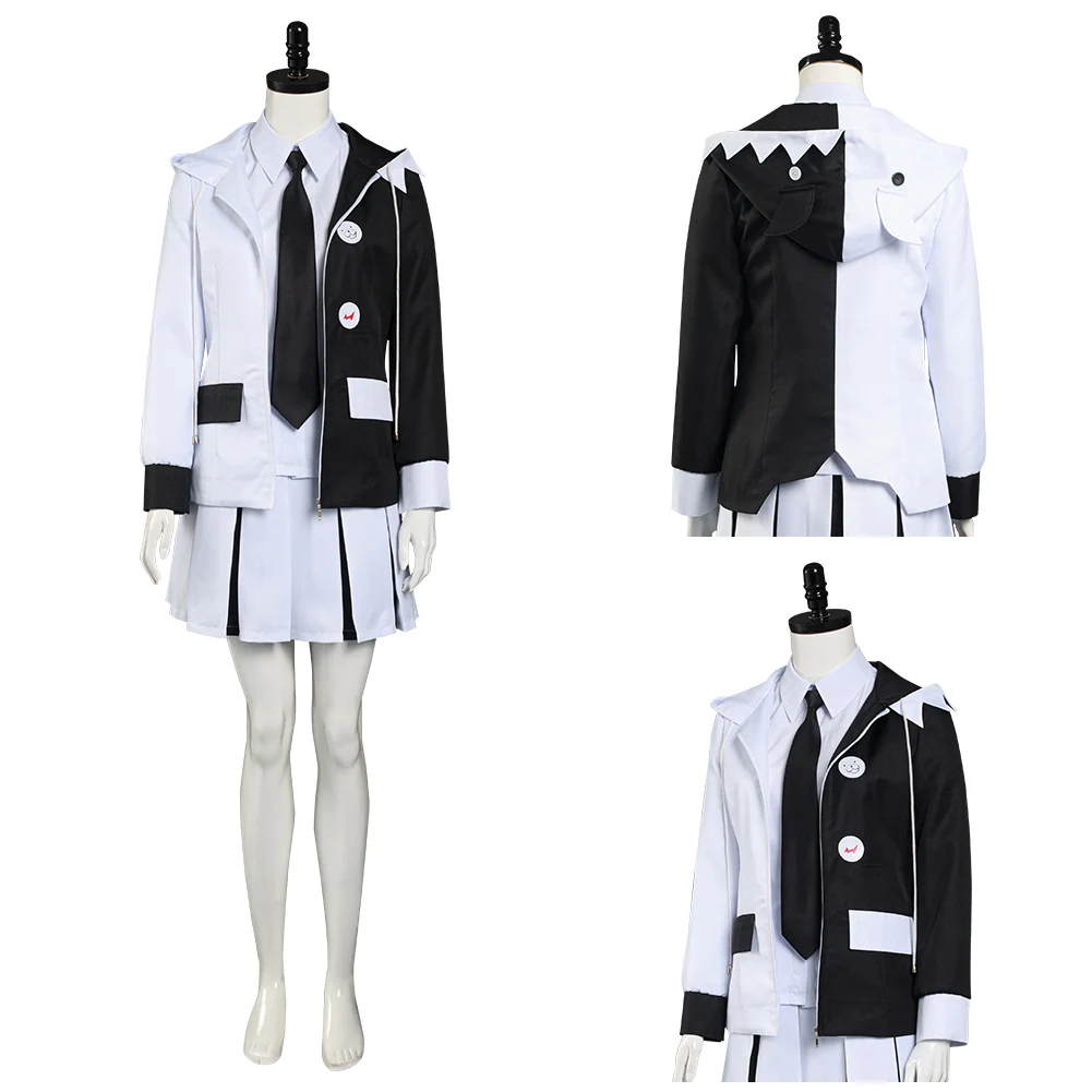 Danganronpa Monokuma Cosplay Costume Outfits Coat+Skirt Uniform Halloween Carnival Suit
Danganronpa Monokuma Cosplay Costume Outfits Coat+Skirt Uniform Halloween Carnival Suit