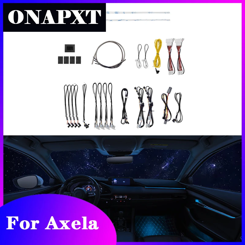 Neon Ambient Light Set For Mazda 3 Axela 2017-2020 Car Decorative LED Atmosphere Lamp illuminated Strip 64 colors Button Control
Neon Ambient Light Set For Mazda 3 Axela 2017-2020 Car Decorative LED Atmosphere Lamp illuminated Strip 64 colors Button Control