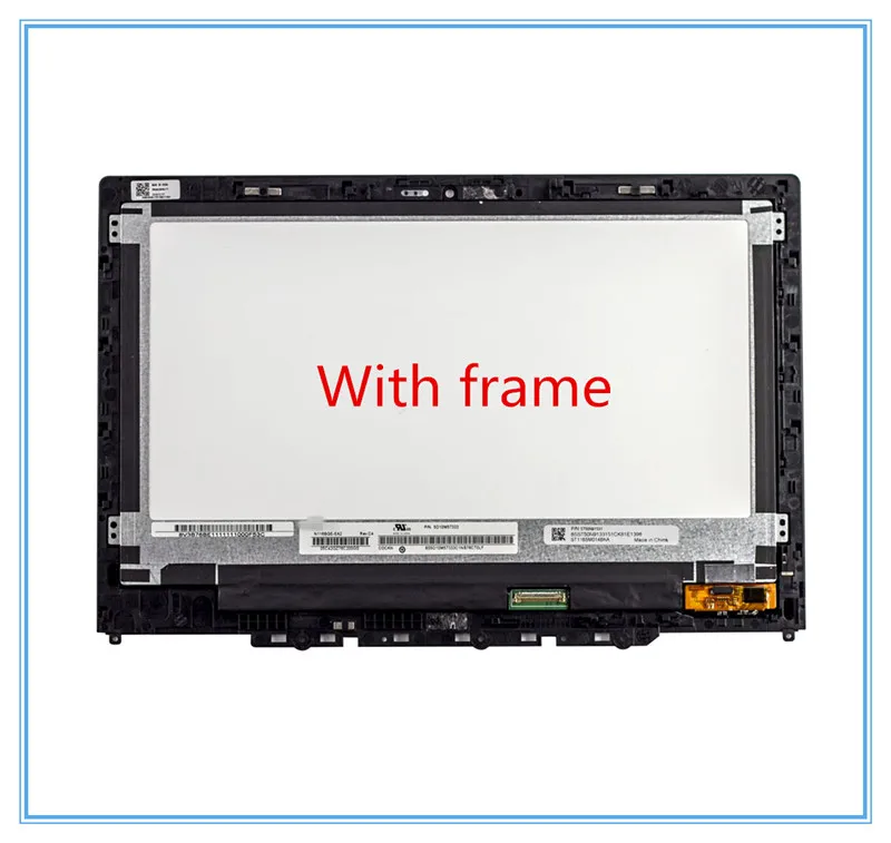 Suitable for Lenovo YOGA 330-11IGM 81A6 Yoga 330-11 Yoga 330-11igm LCD display touch screen digitizer assembly, with frame
Suitable for Lenovo YOGA 330-11IGM 81A6 Yoga 330-11 Yoga 330-11igm LCD display touch screen digitizer assembly, with frame