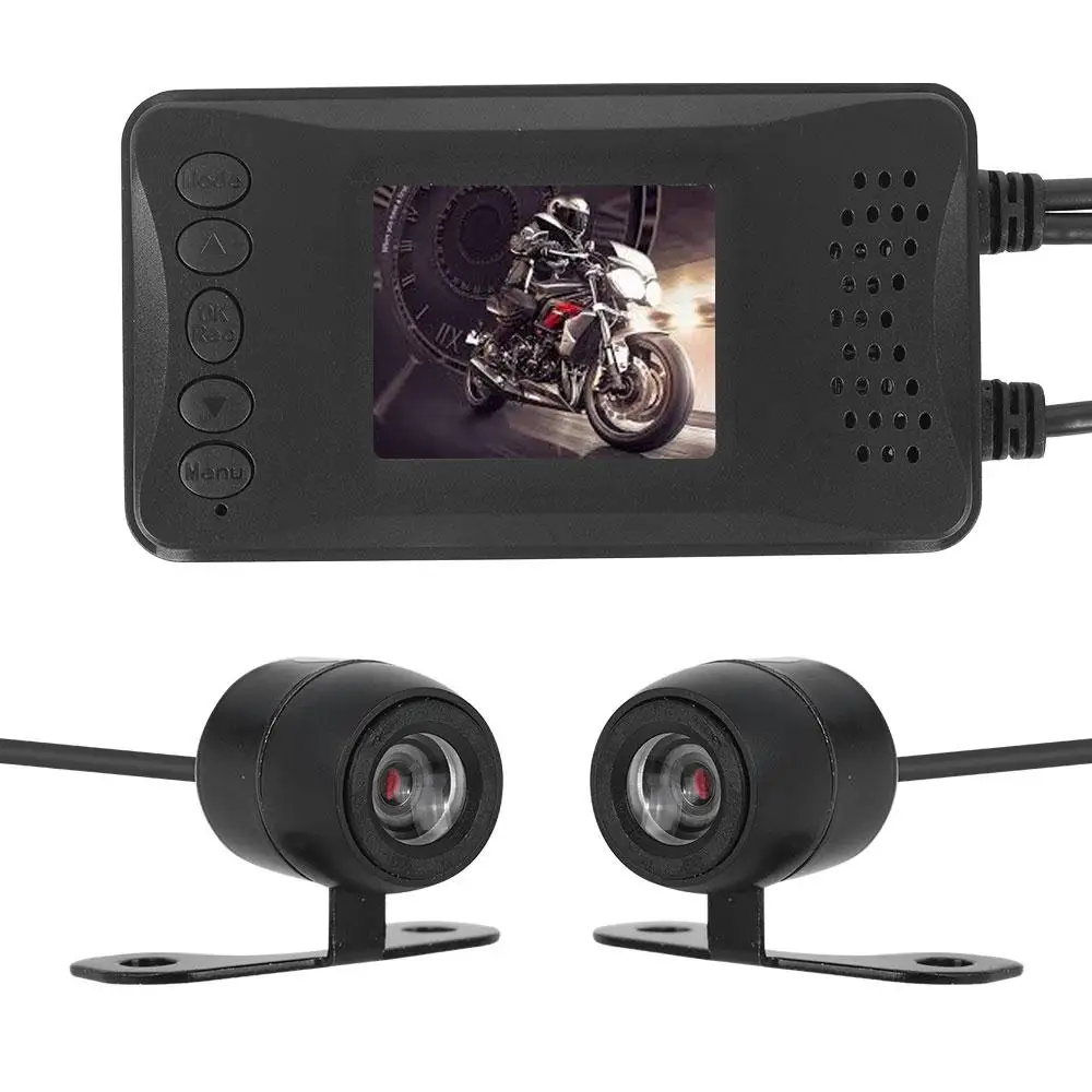 Universal Driving Recorder Loop Recording Car DVR 1.8Inch Dual Camera Durable Motorbike Recorder Dash Cam
Universal Driving Recorder Loop Recording Car DVR 1.8Inch Dual Camera Durable Motorbike Recorder Dash Cam