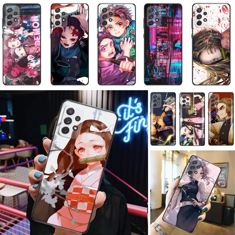 Demon Slayer Kamado Tanjirou Kamado Nezuko Kimetsu No Yaiba Agatsuma Zenitsu Phone Case For Samsung Galaxy A52 4G 5G Carcasa
Demon Slayer Kamado Tanjirou Kamado Nezuko Kimetsu No Yaiba Agatsuma Zenitsu Phone Case For Samsung Galaxy A52 4G 5G Carcasa