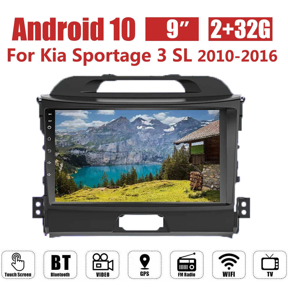 Автомагнитола на Android 10, мультимедийный видеоплеер, навигация, GPS, BT, управление рулевым колесом для Kia Sportage 3 SL 2010-2016, 2 din
Автомагнитола на Android 10, мультимедийный видеоплеер, навигация, GPS, BT, управление рулевым колесом для Kia Sportage 3 SL 2010-2016, 2 din