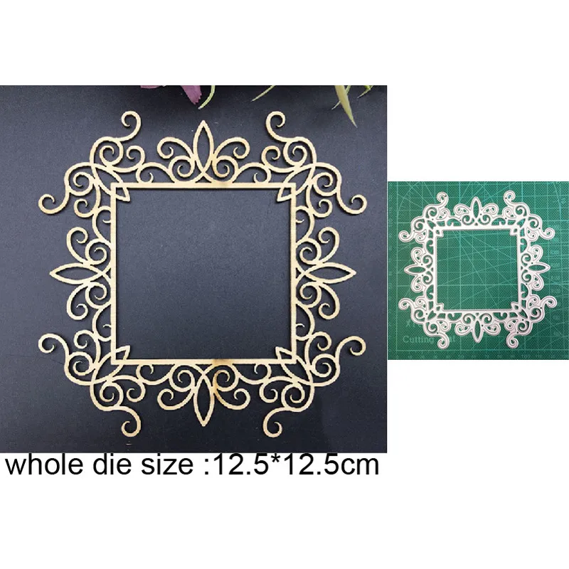 Craft dies metal cutting dies cut die mold lace vines frame Scrapbooking dies paper craft knife mould blade punch stencils dies
Craft dies metal cutting dies cut die mold lace vines frame Scrapbooking dies paper craft knife mould blade punch stencils dies