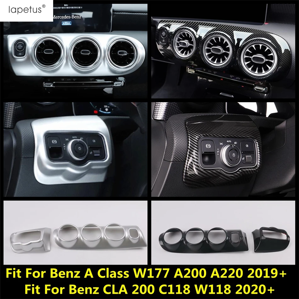 2 шт., накладки на панель вентиляционного отверсветильник я для Benz A Class W177 A200 A220 / CLA 200 C118 W118 2019 -2022
2 шт., накладки на панель вентиляционного отверсветильник я для Benz A Class W177 A200 A220 / CLA 200 C118 W118 2019 -2022