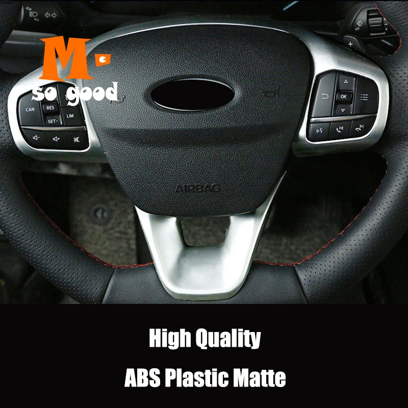 Matte/Carbon fiber car styling For Ford Focus Car Steering wheel Button frame Cover Trim 2019 accessories Sticker Shell
Matte/Carbon fiber car styling For Ford Focus Car Steering wheel Button frame Cover Trim 2019 accessories Sticker Shell