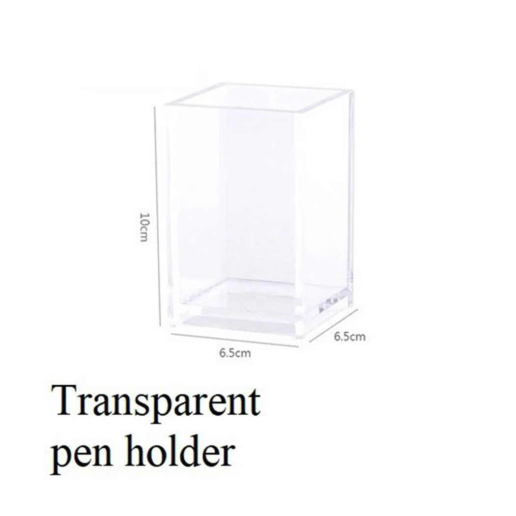 1 Pcs Box Transparent Acrylic Pen Holder Storage Box Storage Barrel Student Stationery Student Stationery Sorting Storage Box
1 Pcs Box Transparent Acrylic Pen Holder Storage Box Storage Barrel Student Stationery Student Stationery Sorting Storage Box