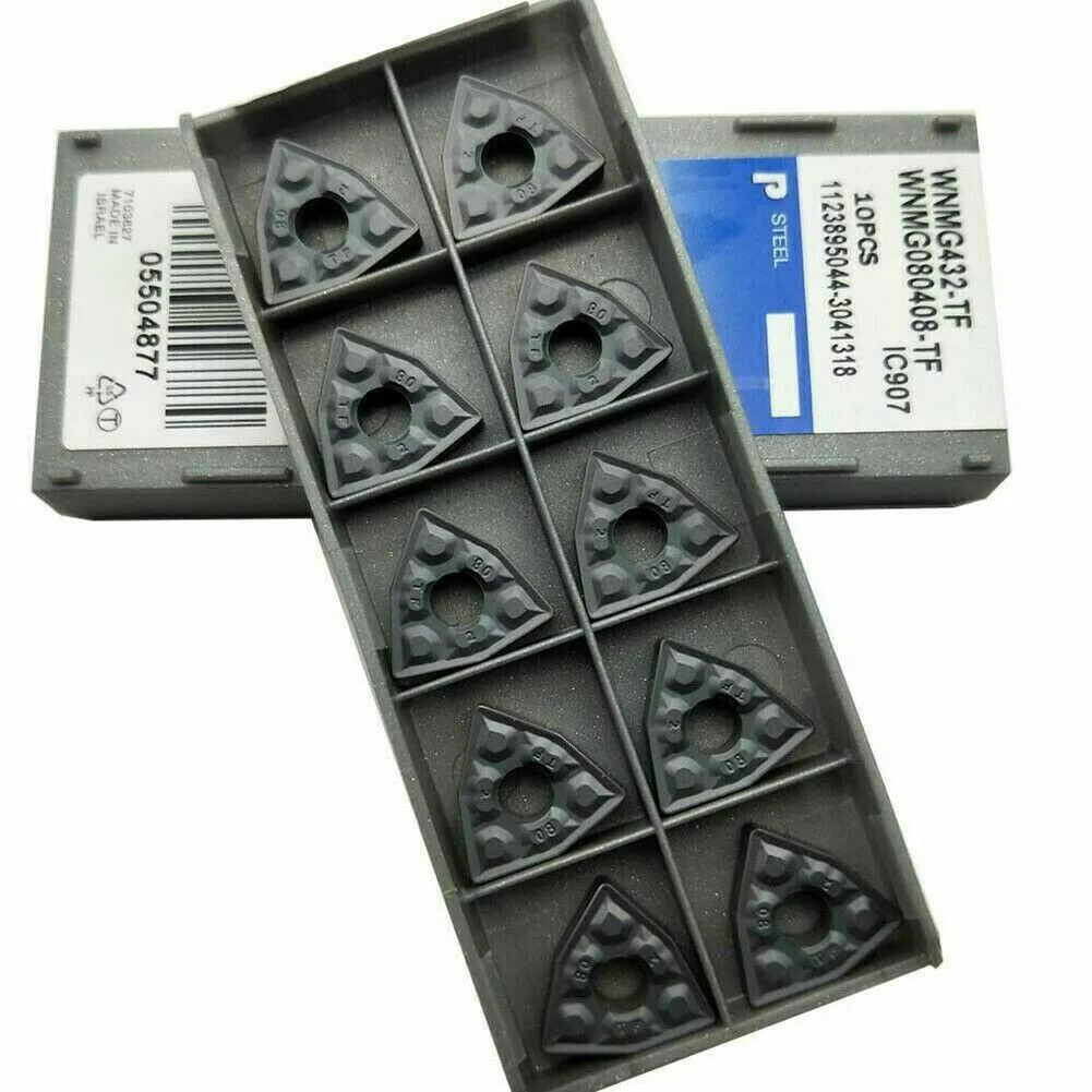 10pcs Carbide Insert IC907 Lathe Milling Replacement WNMG080408-TF WNMG432-TF WNMG080408-TF IC907 Blade Carbide High Quality
10pcs Carbide Insert IC907 Lathe Milling Replacement WNMG080408-TF WNMG432-TF WNMG080408-TF IC907 Blade Carbide High Quality