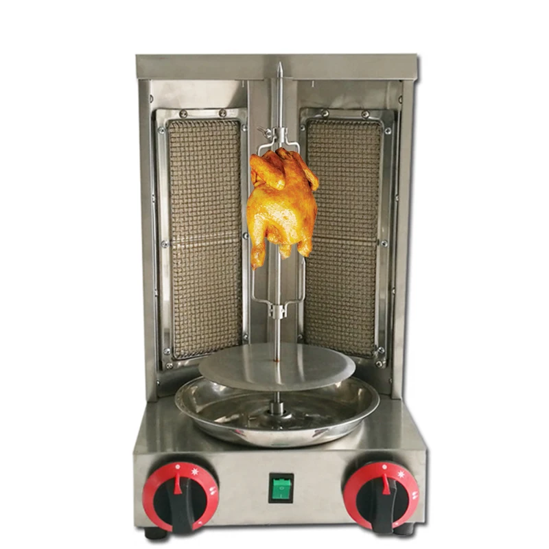 Gas/Electric Kebab Machine Vertical Broiler Gyro Grill Machine Stainless Steel Grills Middle East Rotisserie Equipment
Gas/Electric Kebab Machine Vertical Broiler Gyro Grill Machine Stainless Steel Grills Middle East Rotisserie Equipment