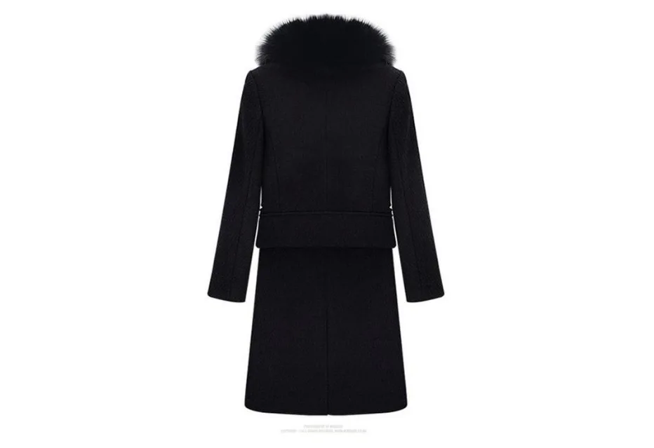 Jane Deiune 2020 New Autumn Winter Women Elegant Slim Solid Black Woolen Coat Fur Collar Lady Warm Outwear Fashion Casaco
Jane Deiune 2020 New Autumn Winter Women Elegant Slim Solid Black Woolen Coat Fur Collar Lady Warm Outwear Fashion Casaco