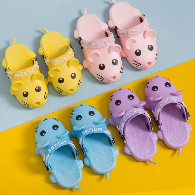 Children's Slippers Girls Garden Clogs Shoes Summer Cute Pink Animal Shoes Baby Slippers Kids Shoes Toddler Boys Mouse Slippers
Children's Slippers Girls Garden Clogs Shoes Summer Cute Pink Animal Shoes Baby Slippers Kids Shoes Toddler Boys Mouse Slippers