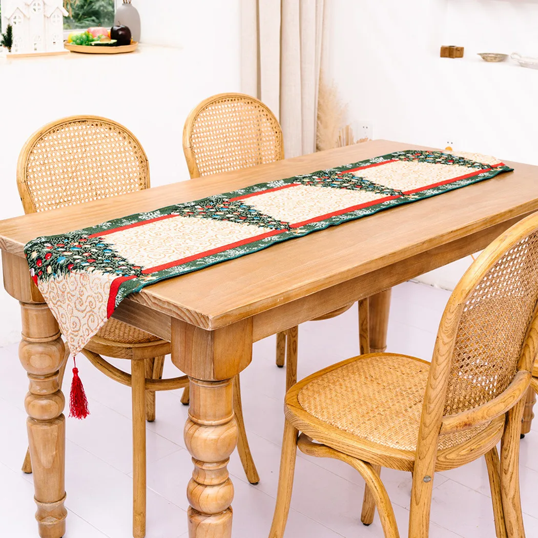 Festival Table Runners Garland Runner Santa Claus Table Tablecloth 180*35cm Cloth Decor Brand New High Quality
Festival Table Runners Garland Runner Santa Claus Table Tablecloth 180*35cm Cloth Decor Brand New High Quality