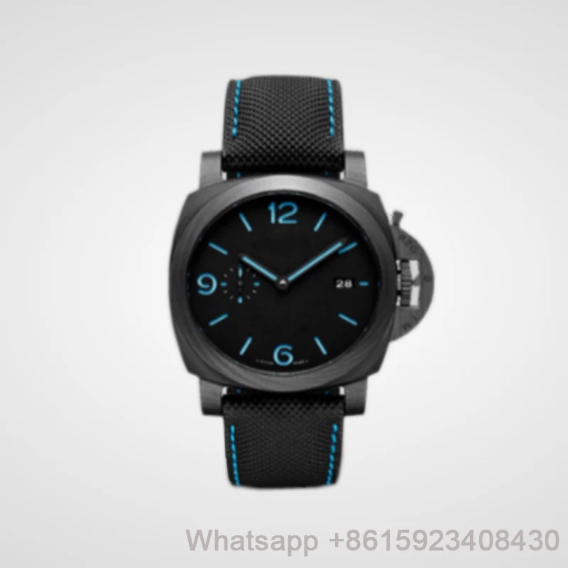 Luxury Brand Men's Mechanical 904L Watch P9000 movement 44MM Super Luminous AAA Leather Strap high quality 
Luxury Brand Men's Mechanical 904L Watch P9000 movement 44MM Super Luminous AAA Leather Strap high quality