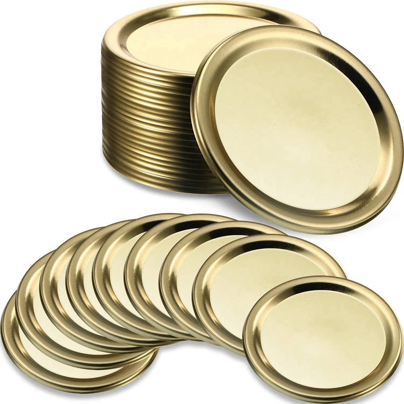 Split-Type Lids Reusable Leak Proof Storage Solid Caps Metal Canning Jar Lids for Regular Mouth Jars 86mm 40 Pcs
Split-Type Lids Reusable Leak Proof Storage Solid Caps Metal Canning Jar Lids for Regular Mouth Jars 86mm 40 Pcs