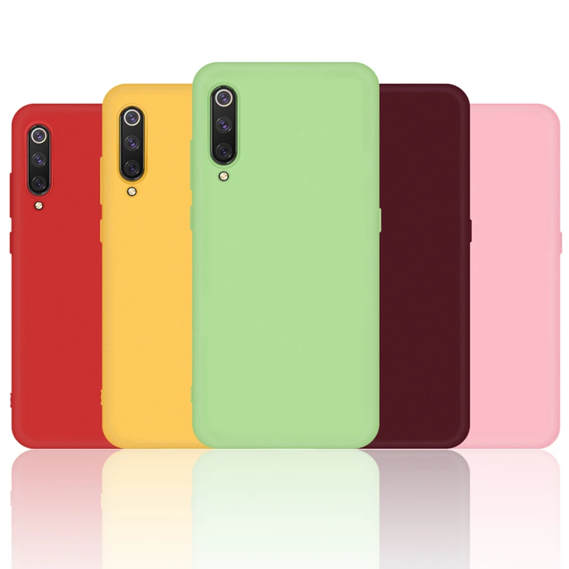 Чехол для телефона мягкий силиконовый Xiaomi mi8 A2 Lite 6X mi 9 mi9 Se 9T Pro Redmi K20 Note 6 7 6A