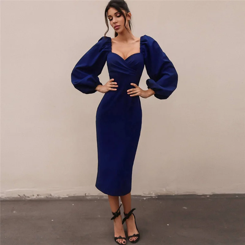The New Autumn 2020 Women's Frothy Long Sleeve Puffy Shoulder Sexy Back Slim Skirt Design Style Unique Women's Waist Fashion
The New Autumn 2020 Women's Frothy Long Sleeve Puffy Shoulder Sexy Back Slim Skirt Design Style Unique Women's Waist Fashion