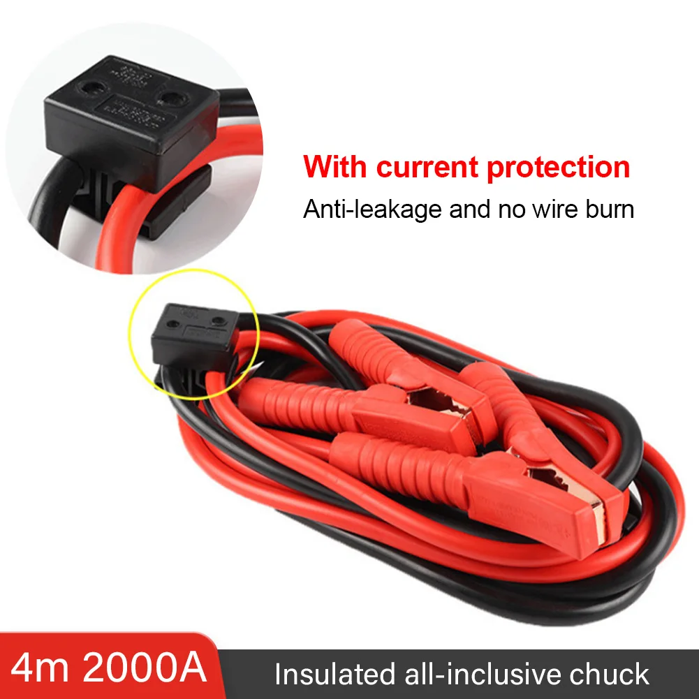2021 New Heavy Duty For Car Van Truck 2000AMP 4M Car Battery Jump Leads Booster Van Truck Automobiles Accessories Copper
2021 New Heavy Duty For Car Van Truck 2000AMP 4M Car Battery Jump Leads Booster Van Truck Automobiles Accessories Copper