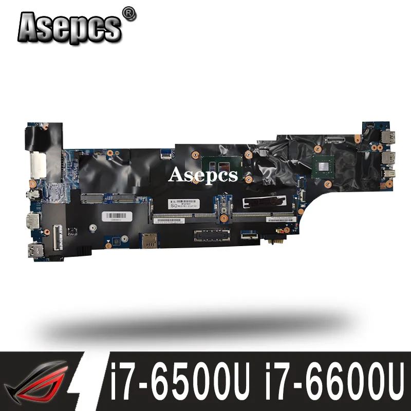 Akemy для lenovo ThinkPad T560 W560S P50S Материнская плата ноутбука 01AY312 с i7 6500U 6600 CPU|Материнские
