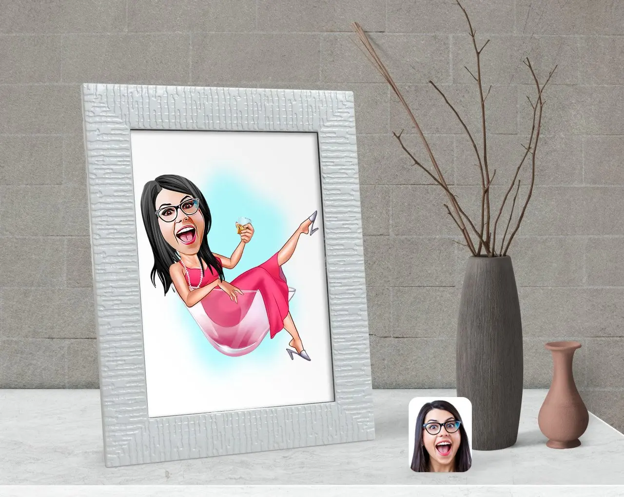 Персонализированные Для женщин 'S Patroniçe карикатура декоративные Çerçeve-1 
Персонализированные Для женщин 'S Patroniçe карикатура декоративные Çerçeve-1