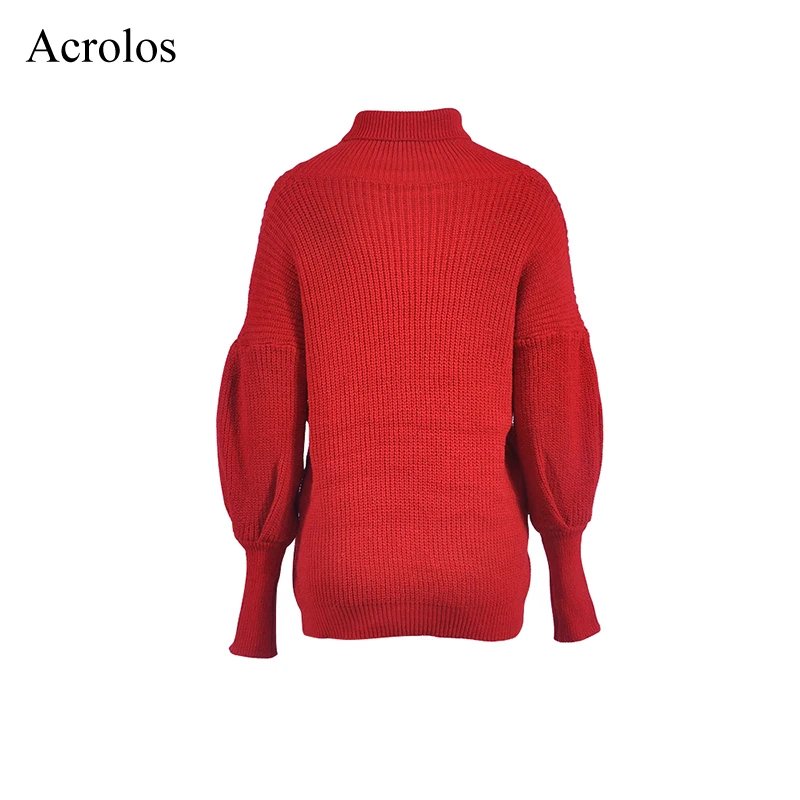 Turtleneck Sweater Women Solid Lantern Sleeve Knitted Jumper Autumn Winter Casual Woman Clothes Pull Femme Knitwear Pullover
Turtleneck Sweater Women Solid Lantern Sleeve Knitted Jumper Autumn Winter Casual Woman Clothes Pull Femme Knitwear Pullover