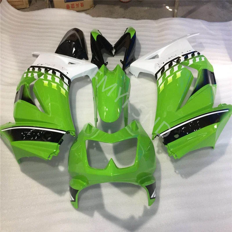 New Fairing kit fit for Kawasaki Ninja 250r fairings 2008 2009-2014 ZX250 08-14 green black white injection molding Fairing
New Fairing kit fit for Kawasaki Ninja 250r fairings 2008 2009-2014 ZX250 08-14 green black white injection molding Fairing