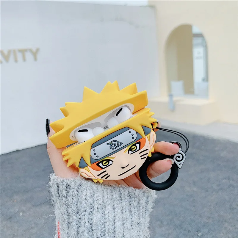 3D NARUTO Anime Silicone Case for Airpods Pro Cute Bluetooth Earphone Case for Airpod Pro Cover for AirPods pro 3 with Keychain
3D NARUTO Anime Silicone Case for Airpods Pro Cute Bluetooth Earphone Case for Airpod Pro Cover for AirPods pro 3 with Keychain
