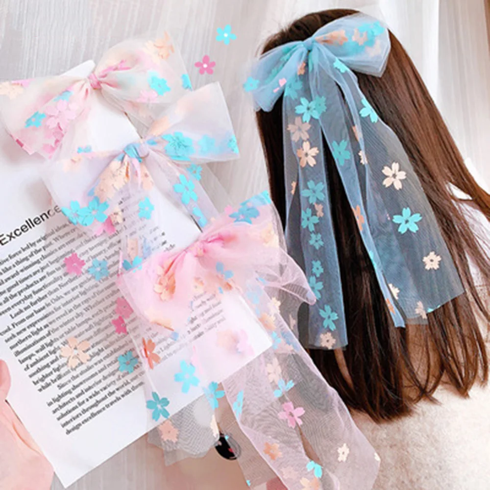 New Organza Bow Hairpin Hair Rope Girl Sweet Ribbon Net Yarn Flower Embroidery Hair Ties Hair Clip Women Fashion Accessories
New Organza Bow Hairpin Hair Rope Girl Sweet Ribbon Net Yarn Flower Embroidery Hair Ties Hair Clip Women Fashion Accessories