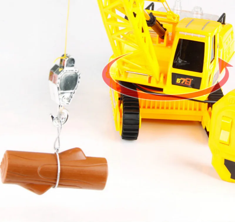 Remote Control Engineering Car Toy 8051E 8-Channel Simulation 2.4G Flash Hanging Tower Big Construction Crane Toys Truck
Remote Control Engineering Car Toy 8051E 8-Channel Simulation 2.4G Flash Hanging Tower Big Construction Crane Toys Truck