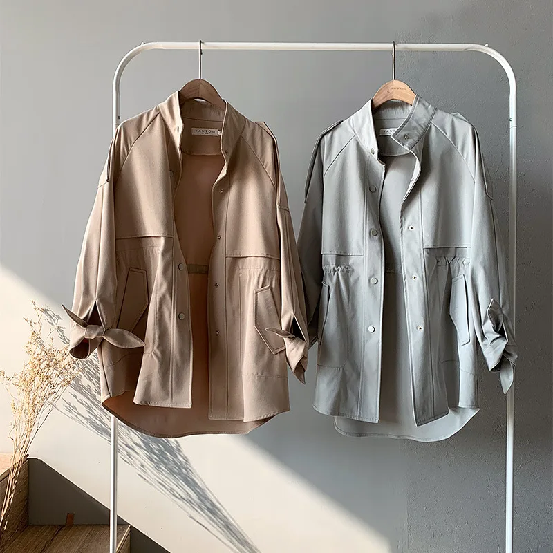 autumn fashion loose and windbreaker women's short new Korean top 2020 slim casual coat female
autumn fashion loose and windbreaker women's short new Korean top 2020 slim casual coat female