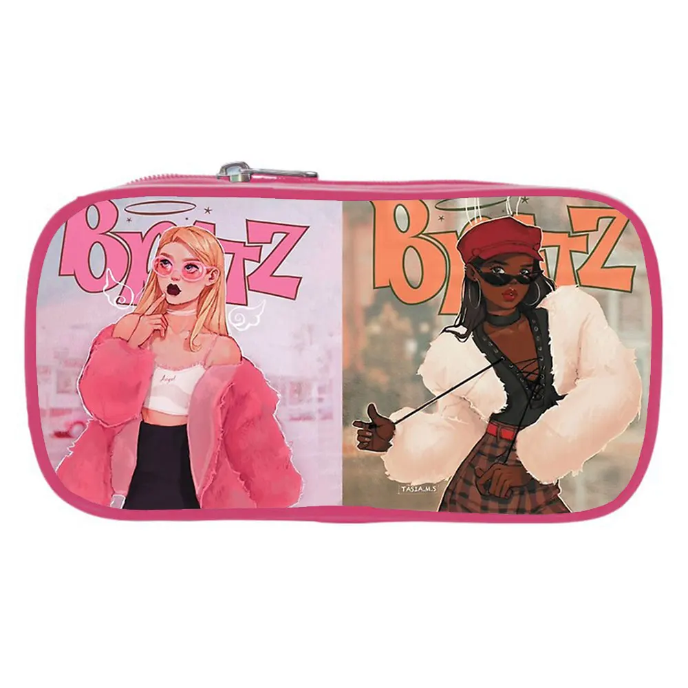 Bratz Cartoon Pencil Case Fashion Student Multifunctional Stationery Bag Girl Pencil Box Large Capacity School Supplies Gift
Bratz Cartoon Pencil Case Fashion Student Multifunctional Stationery Bag Girl Pencil Box Large Capacity School Supplies Gift