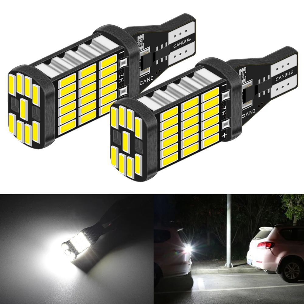Светодиодные лампы заднего хода Canbus 921 W16W для BMW E46 E39 E90 E60 E36 F30 F10 E30 E34 X5 E53 M M3 M4 Z4 Z3 2