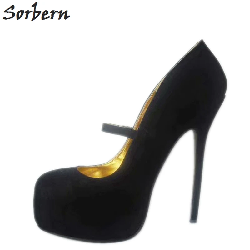 Sorbern Sexy Mary Janes Women Pump Shoes Platform Party Shoes 17Cm Stilettos Fetish Custom Made Shoes For Women Real Leather
Sorbern Sexy Mary Janes Women Pump Shoes Platform Party Shoes 17Cm Stilettos Fetish Custom Made Shoes For Women Real Leather