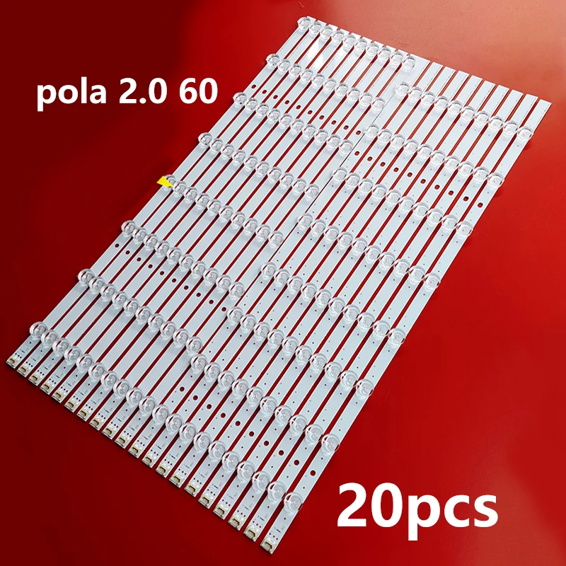 Светодиодная лента для подсветки LG POLA 2,0, 60 дюймов, 60LN549E 60LN5400 60LN5600 60LA620S 60LA6200 60LN5710, светодиодный шт./комплект
Светодиодная лента для подсветки LG POLA 2,0, 60 дюймов, 60LN549E 60LN5400 60LN5600 60LA620S 60LA6200 60LN5710, светодиодный шт./комплект
