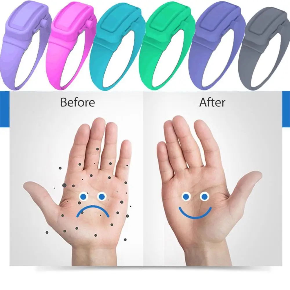 1-3Pcs/Set Sports Wristband Dispenser Hand Sanitizer Dispenser Silica gel Wearable Dispenser Pumps Wristbands Handband Wrist New
1-3Pcs/Set Sports Wristband Dispenser Hand Sanitizer Dispenser Silica gel Wearable Dispenser Pumps Wristbands Handband Wrist New