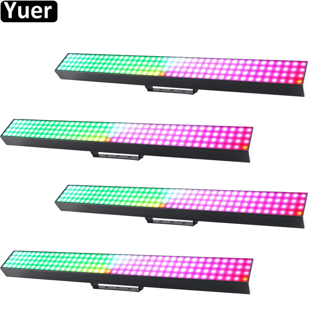 4 шт./лот DJ Disco Light 90 Вт сценический свет 5050 SMD RGB 3в1 светодиодные полосы Вечерние
