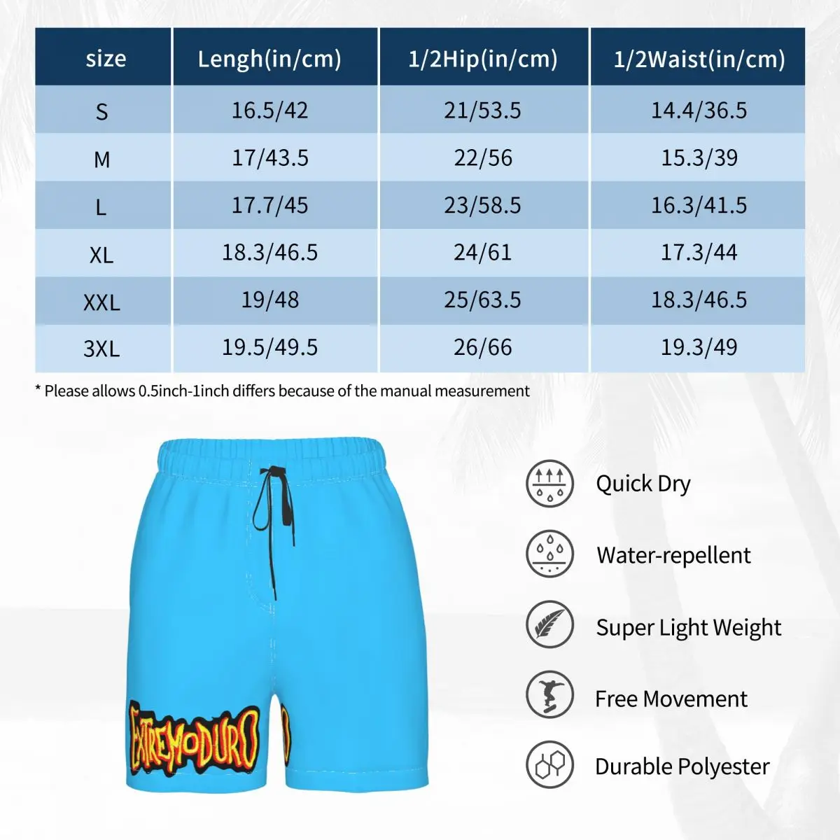 Men's Beach Extremoduro Spanish Hard Rock Band Embroidered Iron On Patch Breathable Quick Dry Humor Graphic running Hawaii Pants
Men's Beach Extremoduro Spanish Hard Rock Band Embroidered Iron On Patch Breathable Quick Dry Humor Graphic running Hawaii Pants