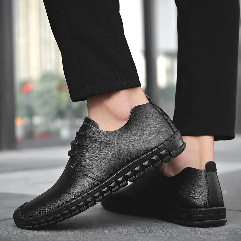 Men Casual Zapatos Informales De Hombre Casual Shoes Men Leather Men's Man Fashion For Sneaker Spring Black Cuero
Men Casual Zapatos Informales De Hombre Casual Shoes Men Leather Men's Man Fashion For Sneaker Spring Black Cuero
