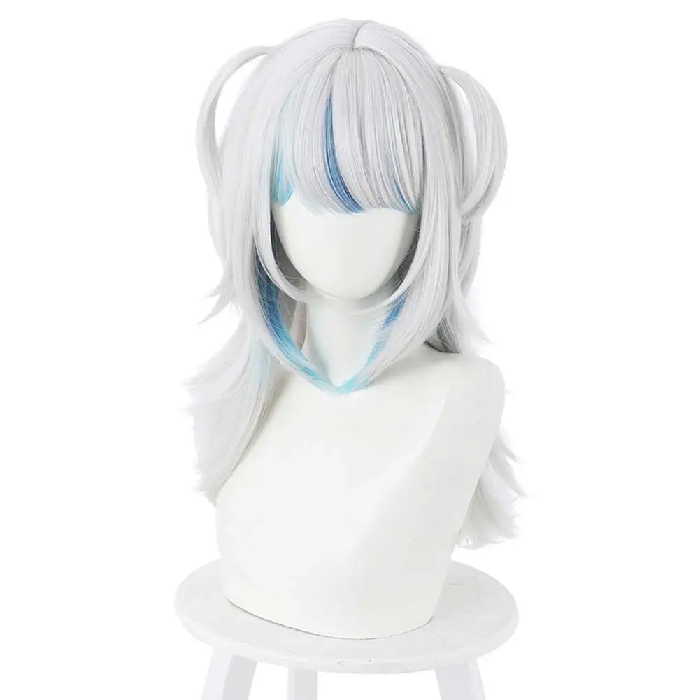 Hololive English VTuber Gawr Gura Cosplay Wig Heat Resistant Synthetic Hair Carnival Halloween Party Props
Hololive English VTuber Gawr Gura Cosplay Wig Heat Resistant Synthetic Hair Carnival Halloween Party Props