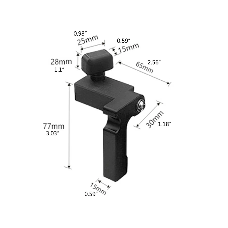 1pc Woodworking DIY Tools Miter Track Stop For T-Slot T-Tracks Manual Durable In Use New And High Quality
1pc Woodworking DIY Tools Miter Track Stop For T-Slot T-Tracks Manual Durable In Use New And High Quality