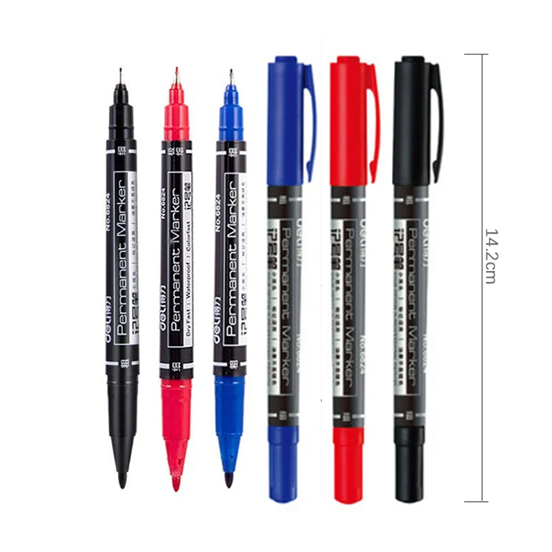 High quality 3pcs Large Black Blue Red Double Waterproof Fast Dry Permanent ink Marker Pen For Business Office school supplies
High quality 3pcs Large Black Blue Red Double Waterproof Fast Dry Permanent ink Marker Pen For Business Office school supplies