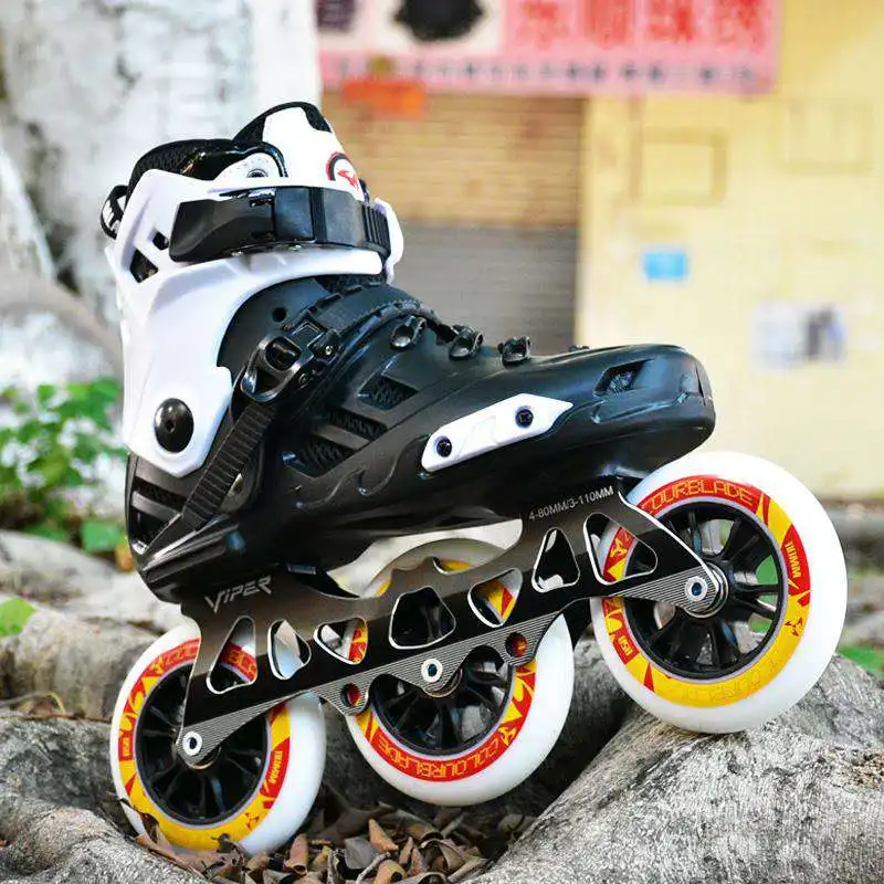 Big wheel spinning dance two-purpose roller skates adult men and women inline flat flower dual-purpose chil | Спорт и развлечения
