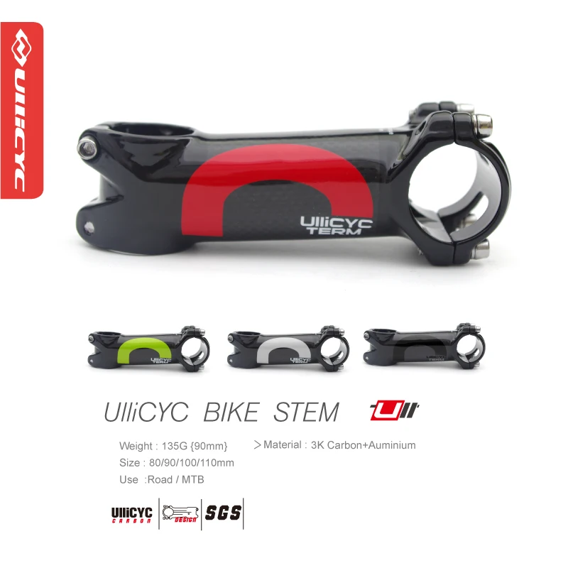 Ullicyc 4 цвета сплав + 3k углерод 6/17 градусов MTB/дорожный велосипед 60-120 мм Stem Frok 28,6 мм/бар 31,8 мм LGA01
Ullicyc 4 цвета сплав + 3k углерод 6/17 градусов MTB/дорожный велосипед 60-120 мм Stem Frok 28,6 мм/бар 31,8 мм LGA01